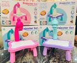 Projector Drawing Desk, Painting Board for Kids
